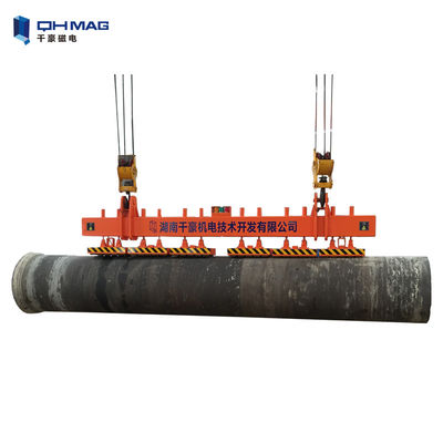 Stable 10 Ton Magnetic Plate Lifter , 440V Magnetic Lifting Clamp