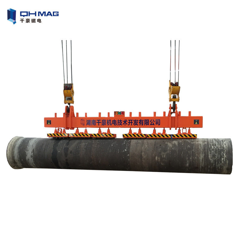 Stable 10 Ton Magnetic Plate Lifter , 440V Magnetic Lifting Clamp